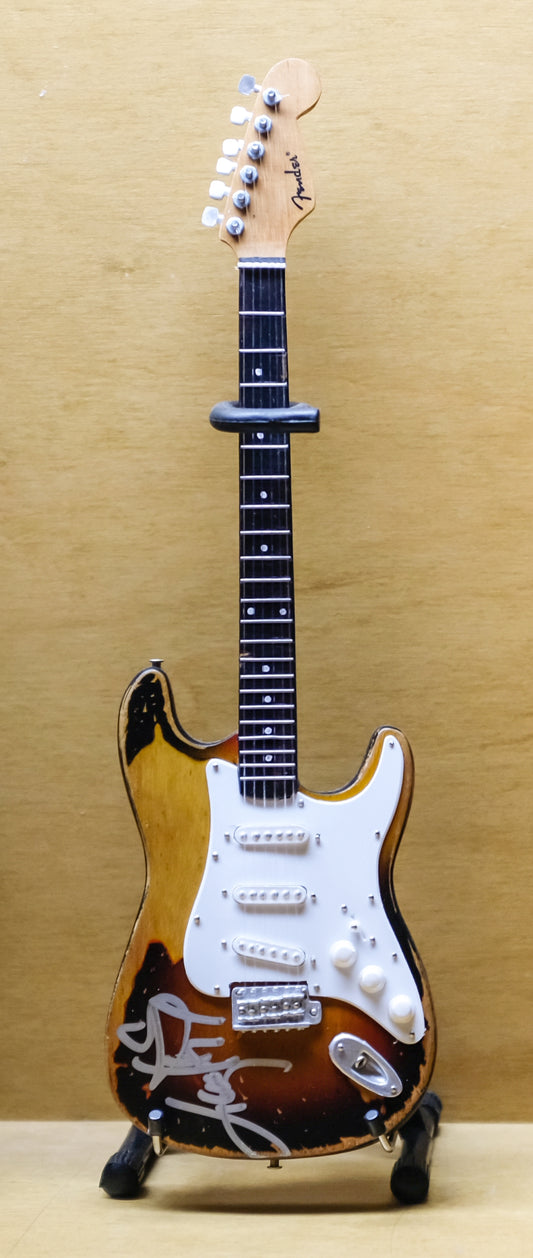 Autographed Miniature Replica of Kenny's Iconic '61 Fender Stratocaster